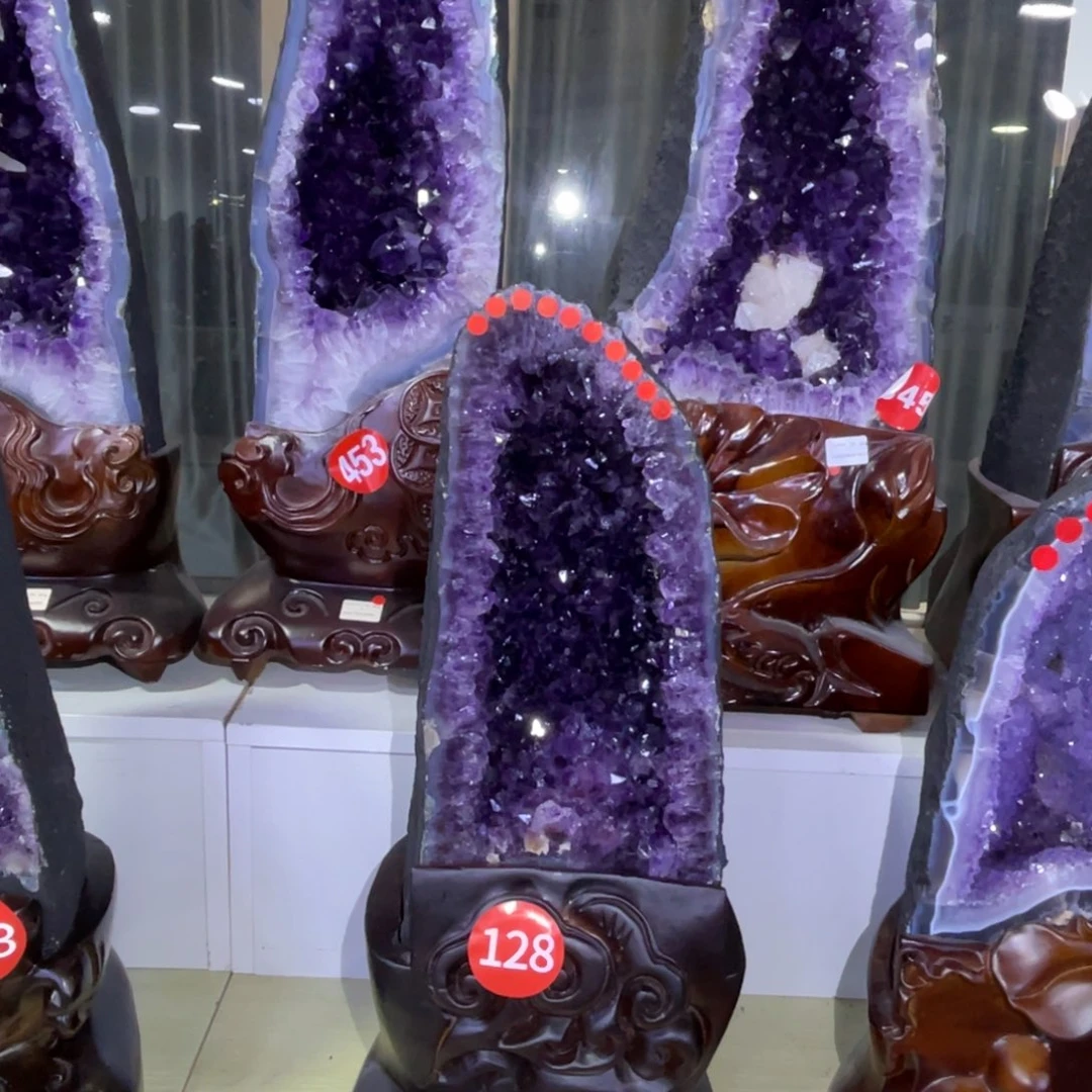 未镶嵌大型摆件（非配饰）紫晶