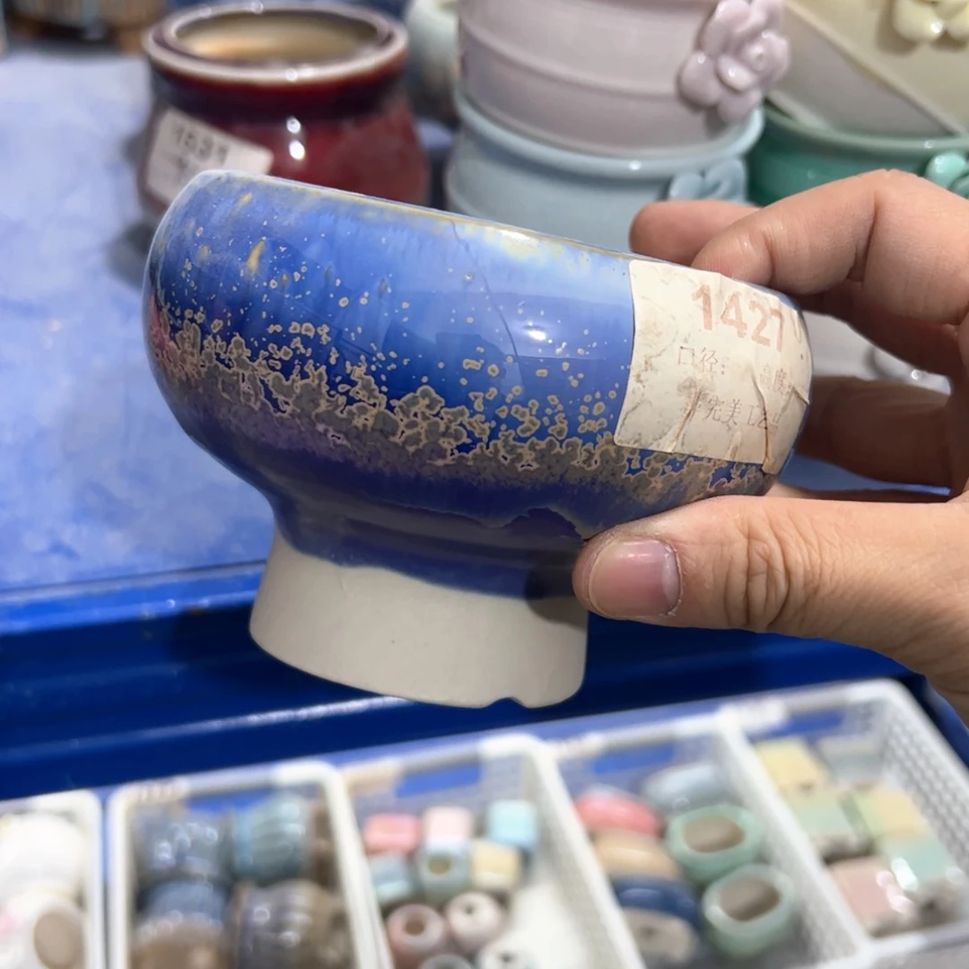 陶瓷多肉小花盆@@1427