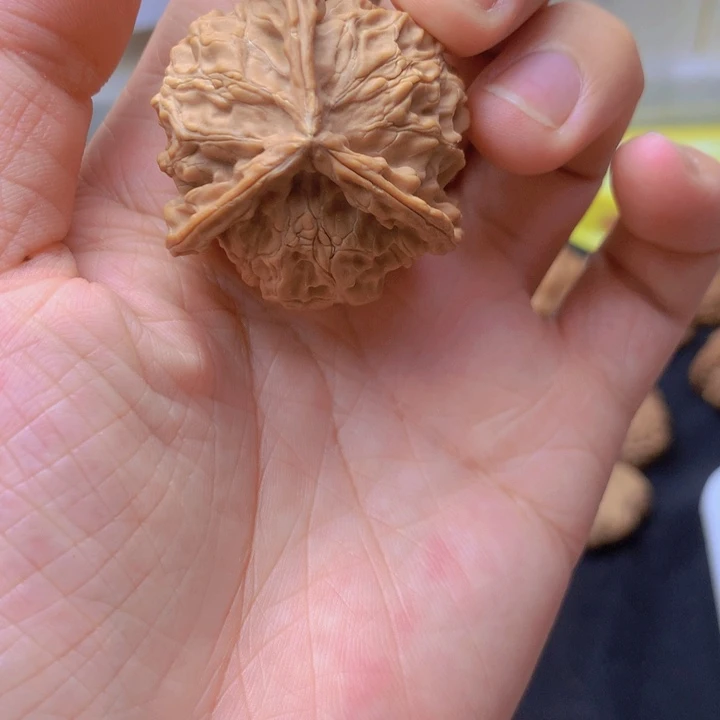 自***乐文玩核桃把件三棱