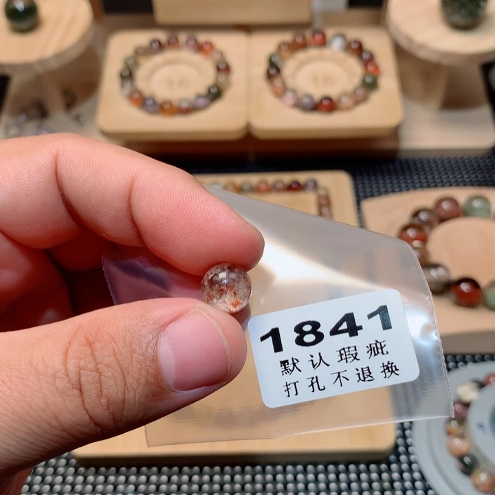 小***螺水晶未镶嵌项链单珠