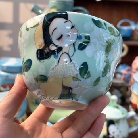 炉景德镇釉下手绘陶瓷