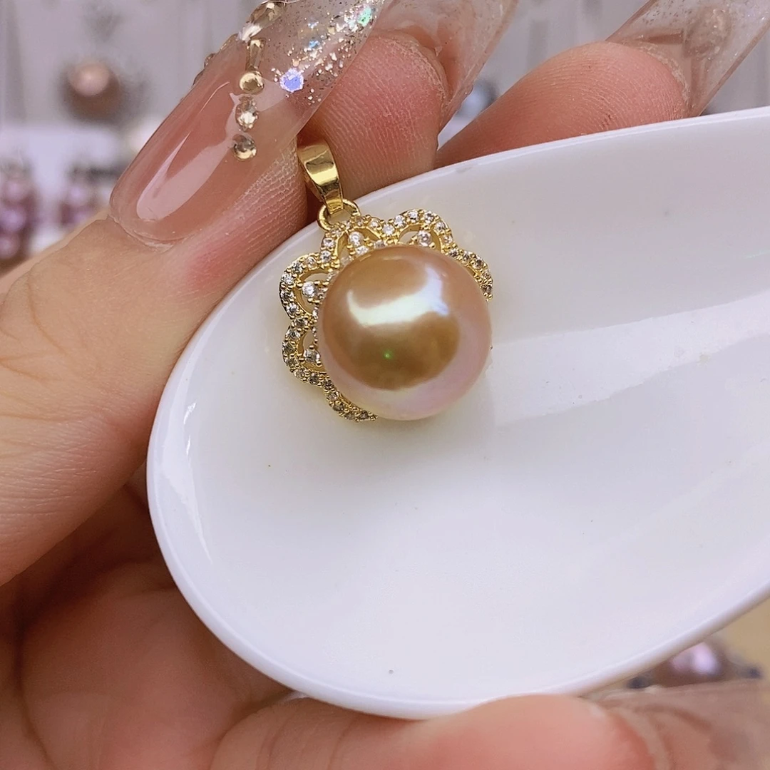 吊坠(赠链)未镶嵌淡水珍珠