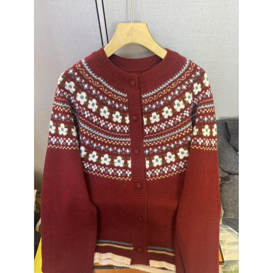 《独处 2589》 新款原理插肩百搭显瘦针织羊毛衫女