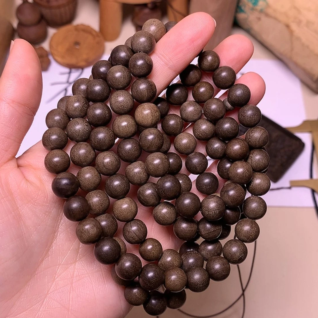 【闪购商品】檀香木手串/手链檀香阴沉0.8/108