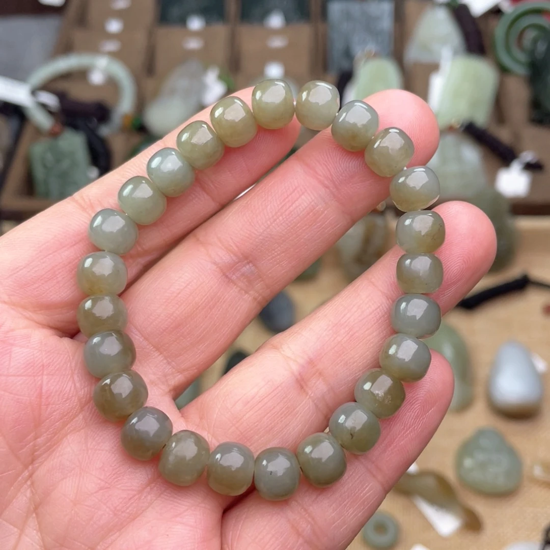 和田玉手链未镶嵌