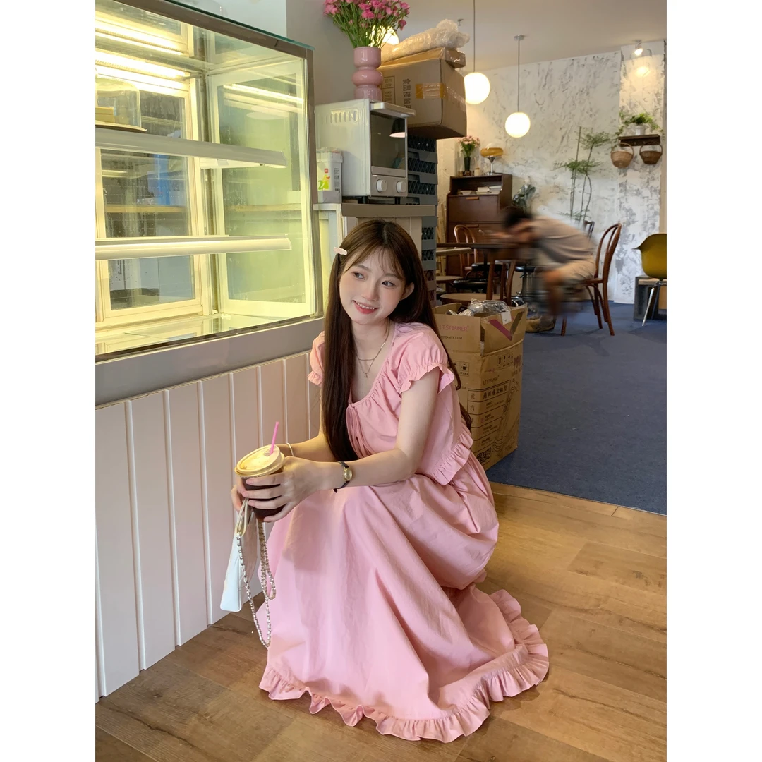 切糕自制【芝士桃桃】小个子夏季女气质慵懒感时尚甜美通勤休闲套装