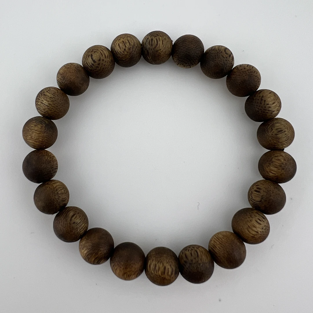 YH-149084海南乌身沉香单圈0.9手串约6g