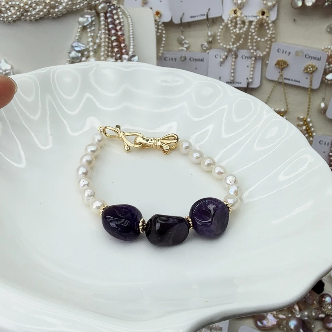 未镶嵌颈饰淡水珍珠