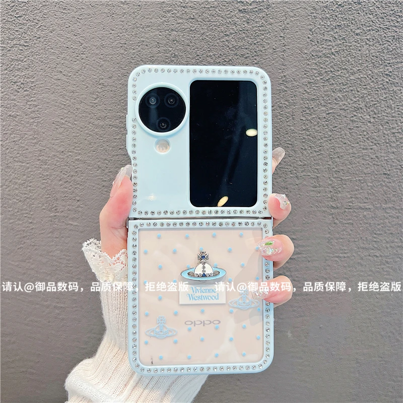 （0PPOfindN3flip系列）折叠钻石款适用0PPOfindN3flip手机壳防摔潮