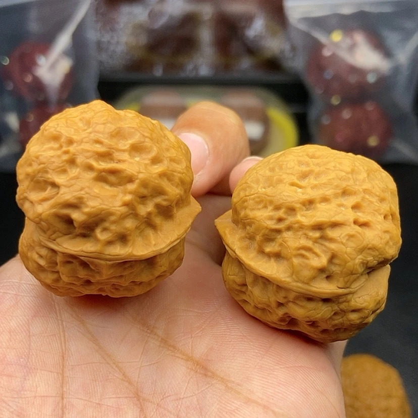 【闪购商品】把件文玩核桃37尺金蟾舍俐