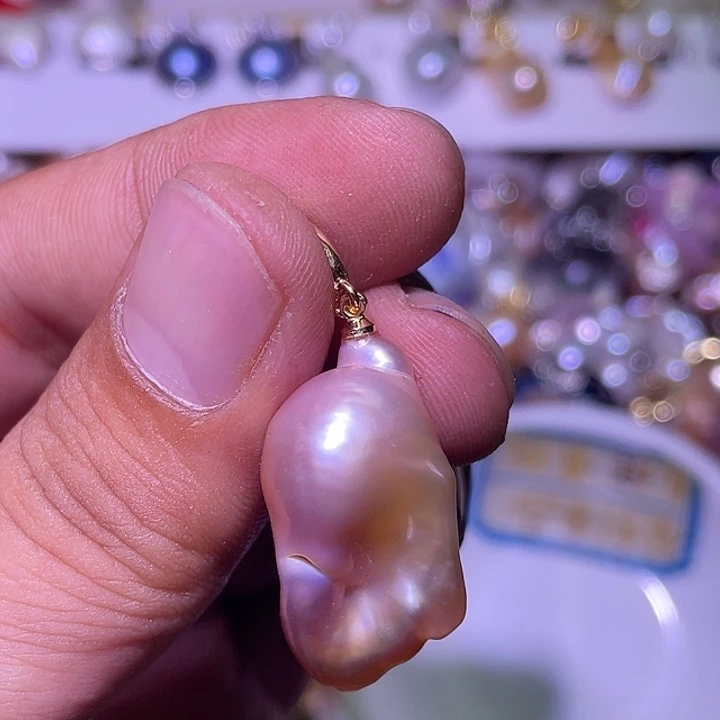 淡水珍珠未镶嵌吊坠(不含链)36