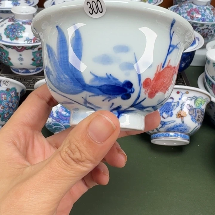 沙沙手工手绘茶具300