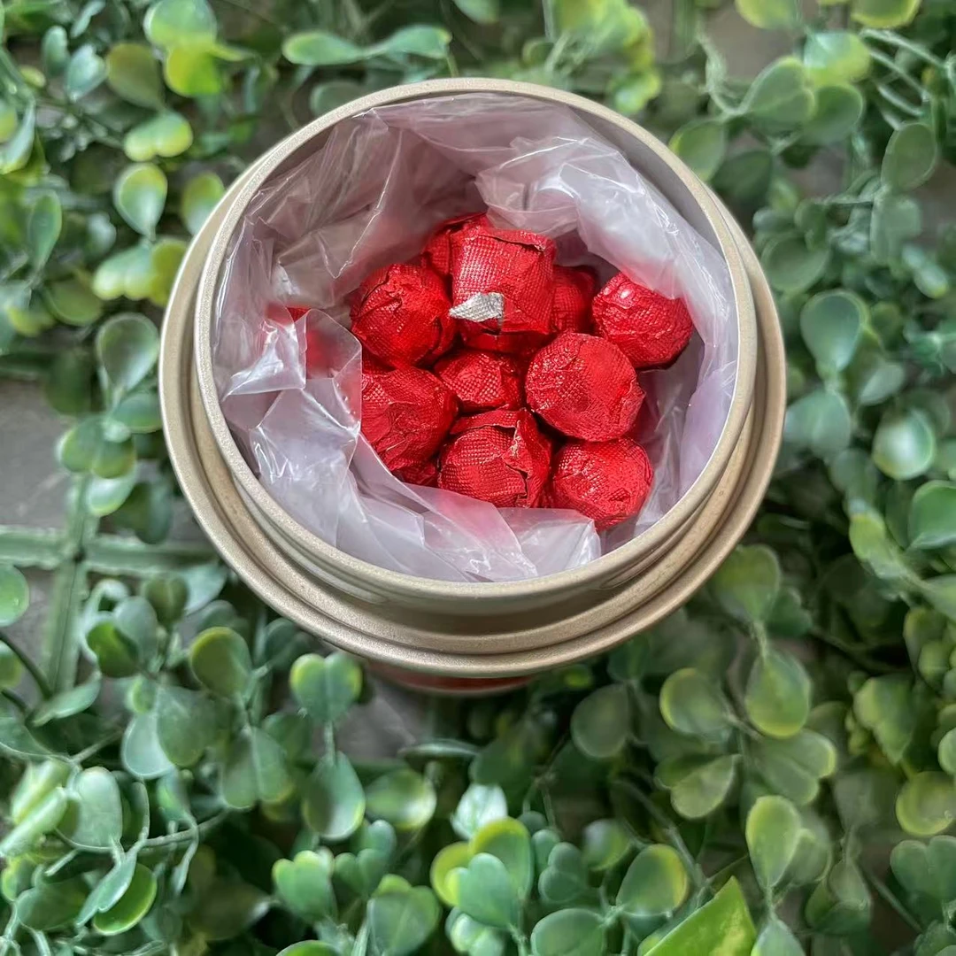 雨腾古茶 红R惊T“T果”全T聚N环77g/罐 （9月23）