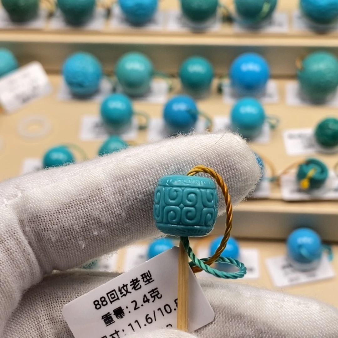 绿松石未镶嵌精品高瓷绿松石哦