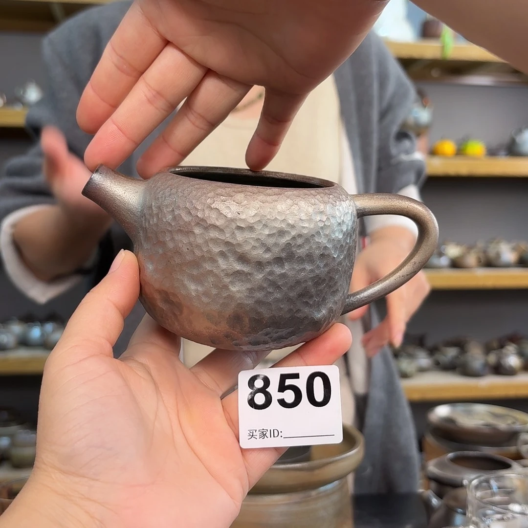 坭兴陶柴烧全手工原矿泥料杯