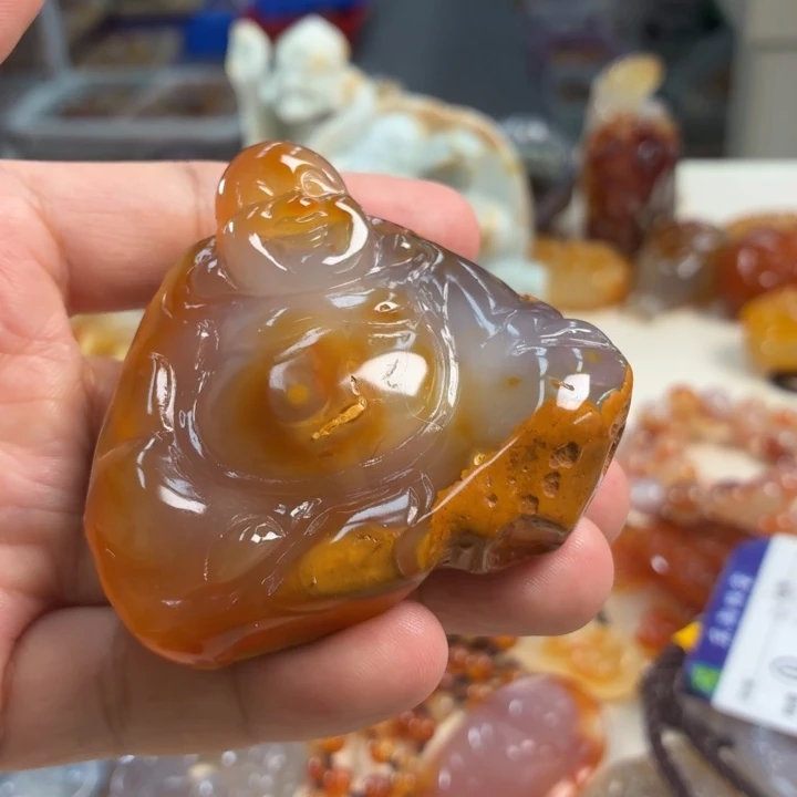 玛瑙/玉髓吊坠(不含链)未镶嵌