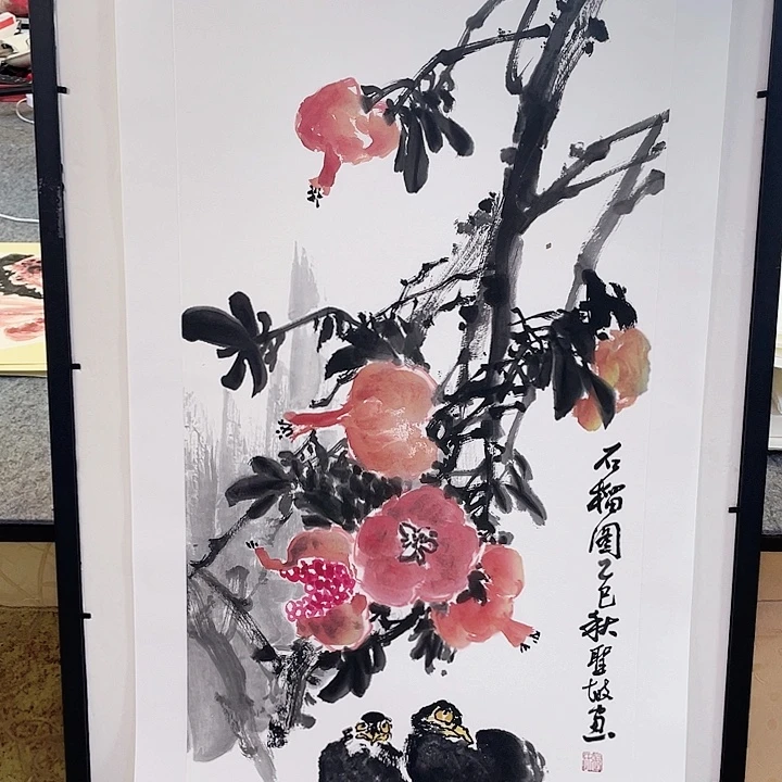 国画张圣敏先生纯手绘作品