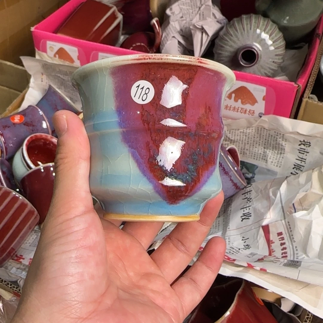 摆件郑家钧窑摆件