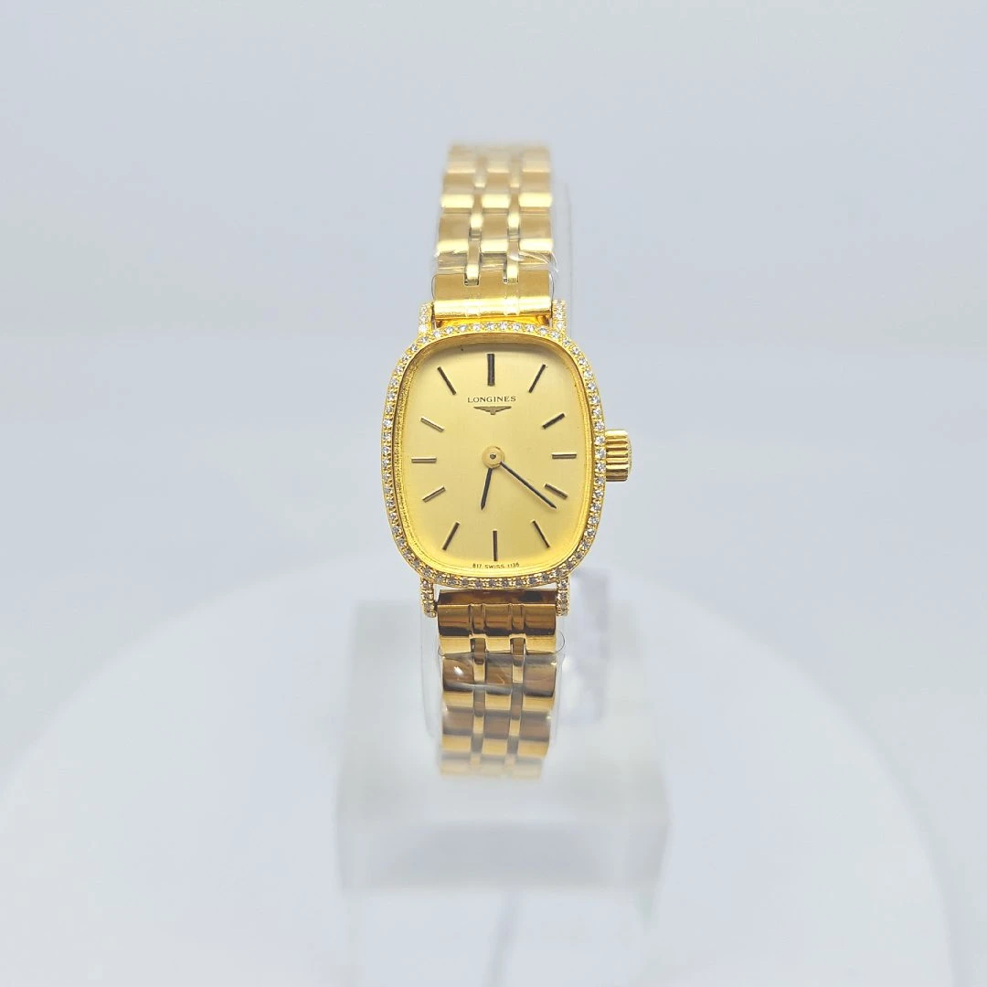 95新 Longines/浪琴 手动机械后钻22*18.5mm/公价32999/w10797