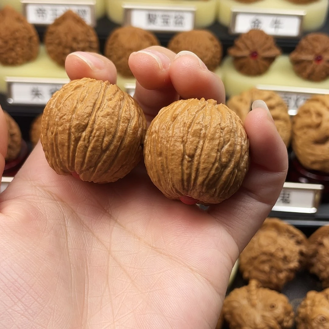 文玩核桃把件雷*猴头元宝703