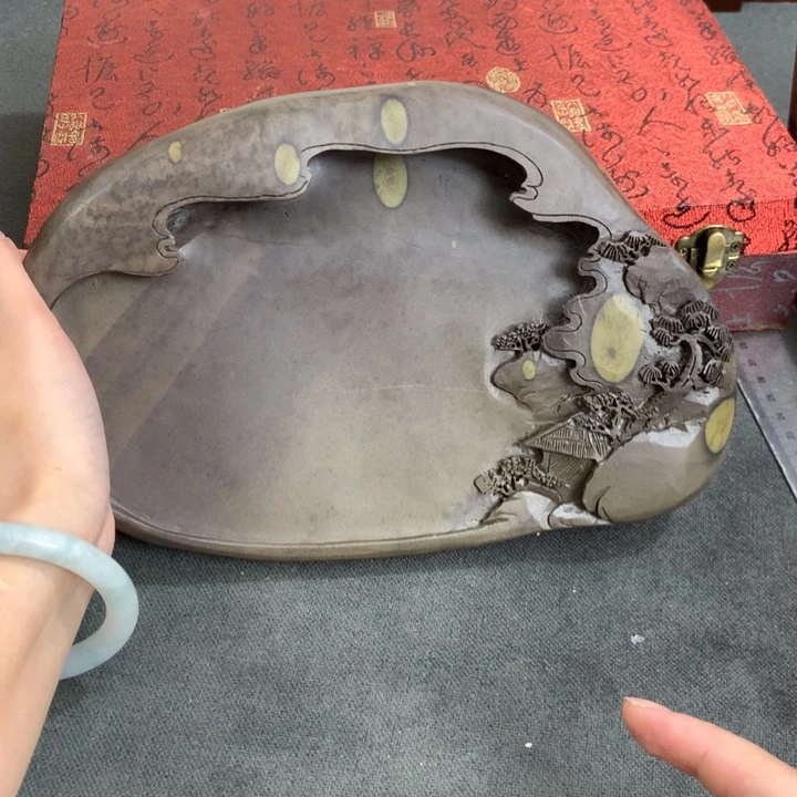 广东肇庆原石端砚