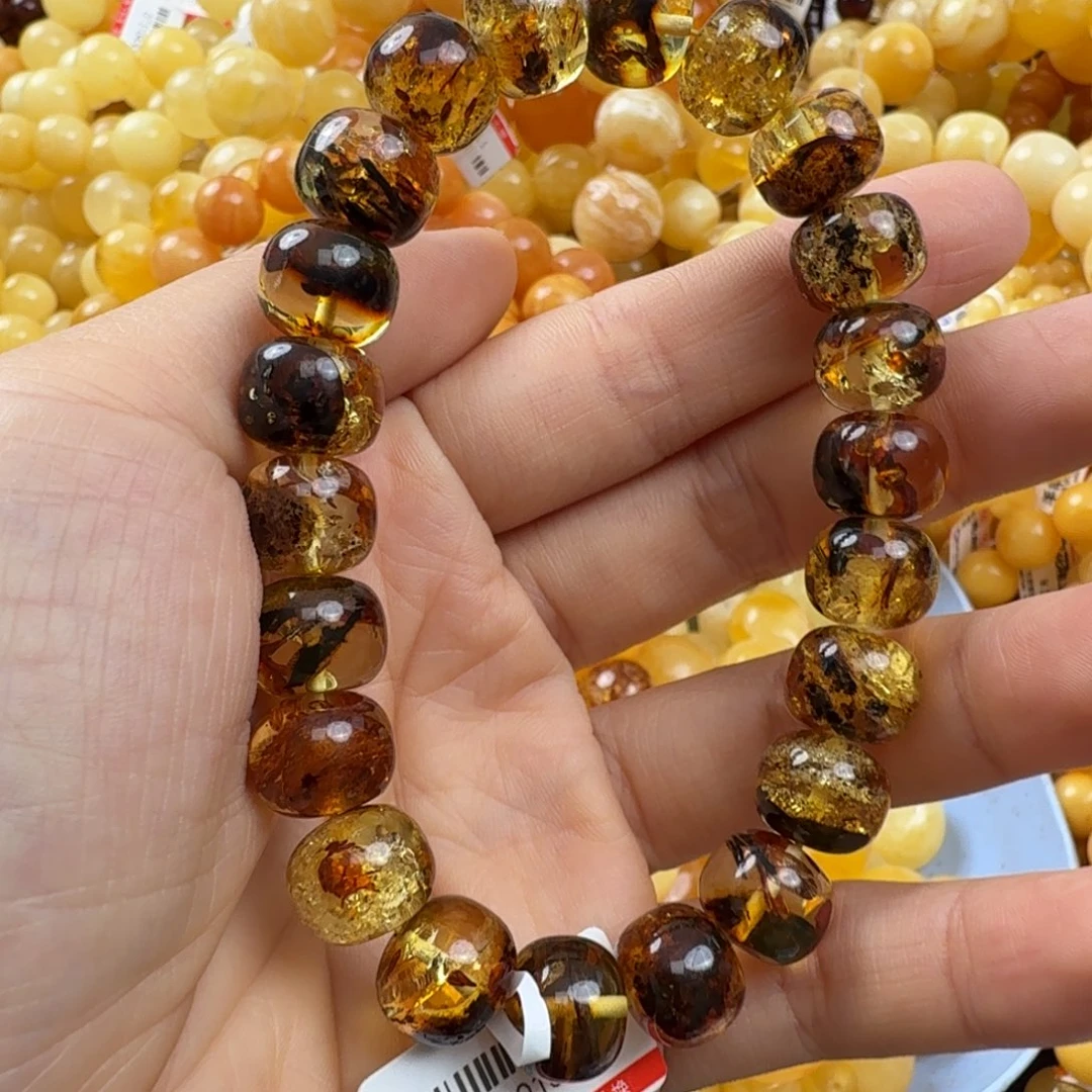 琥珀未镶嵌珠宝奇石