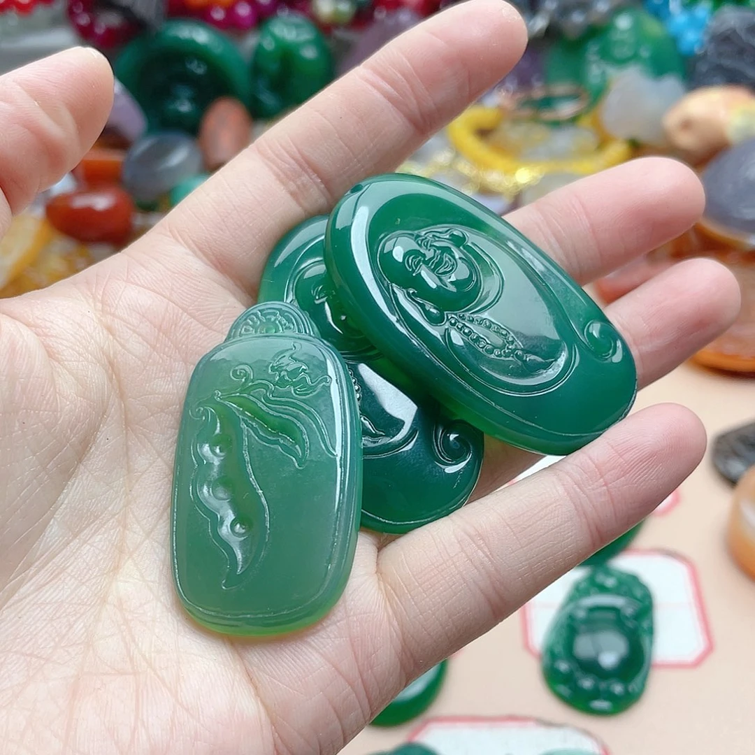 玛瑙/玉髓颈饰合金r*s