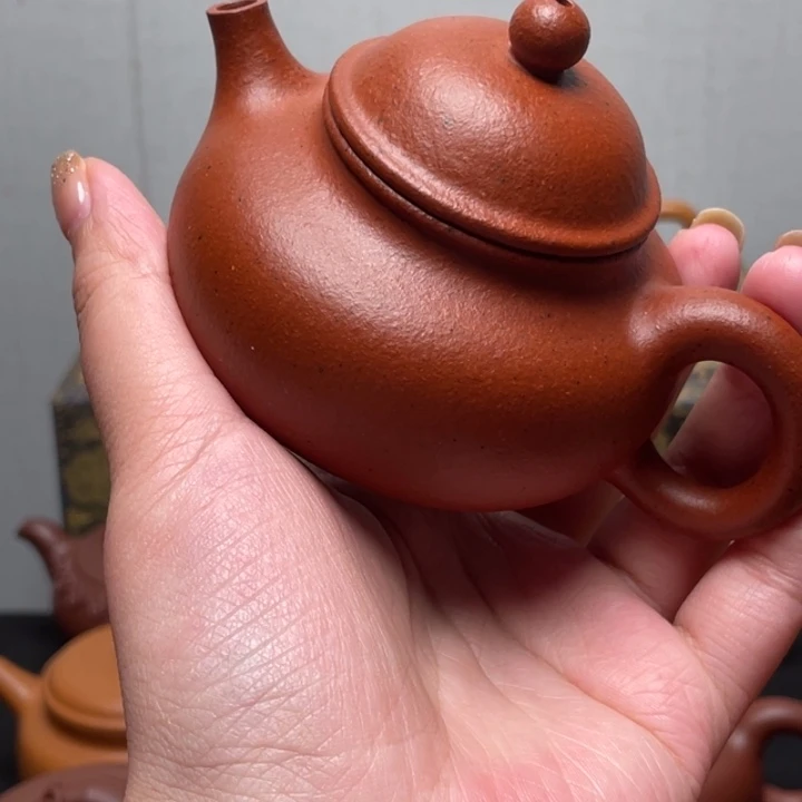 紫砂壶全手工老红泥