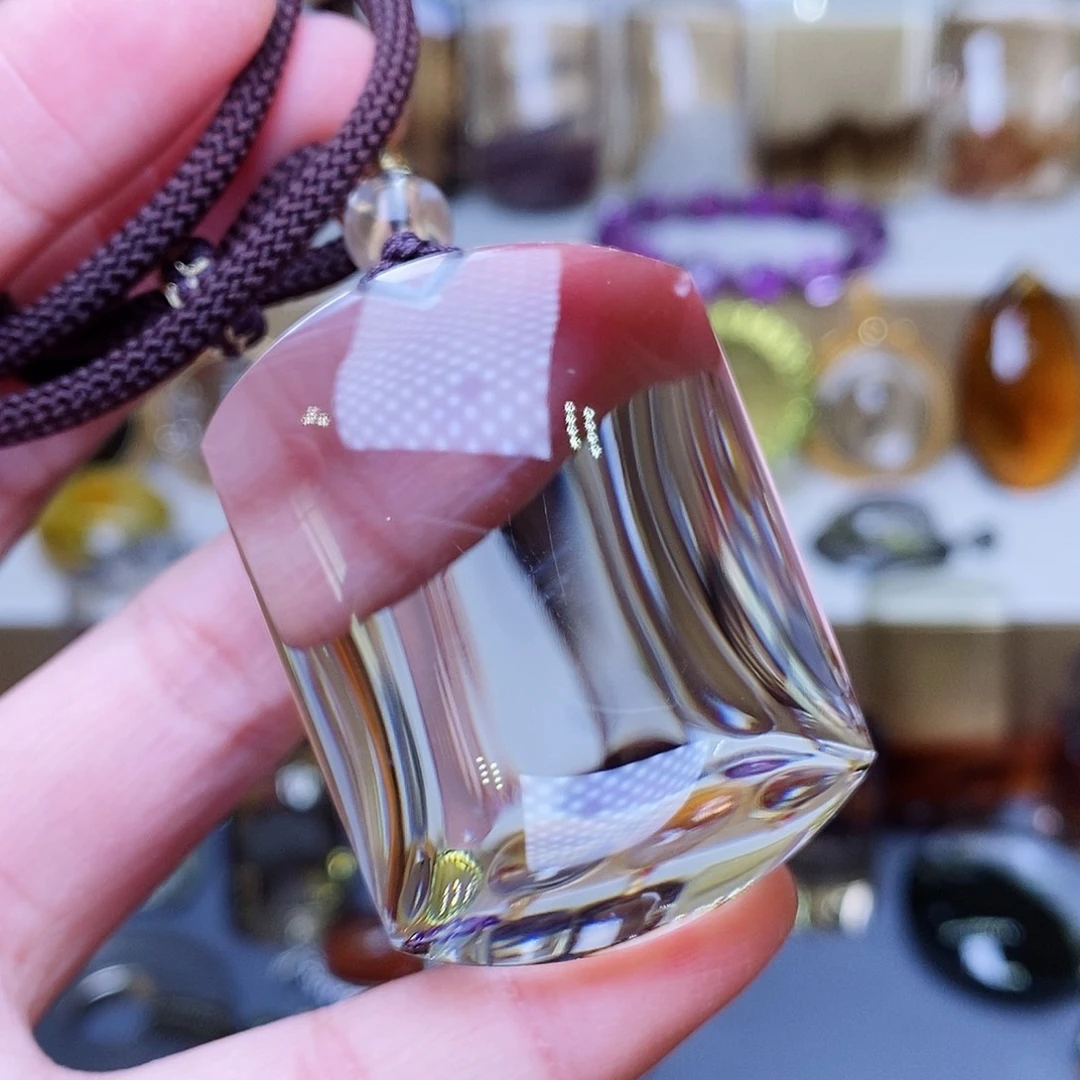 水晶水晶吊坠未镶嵌望*