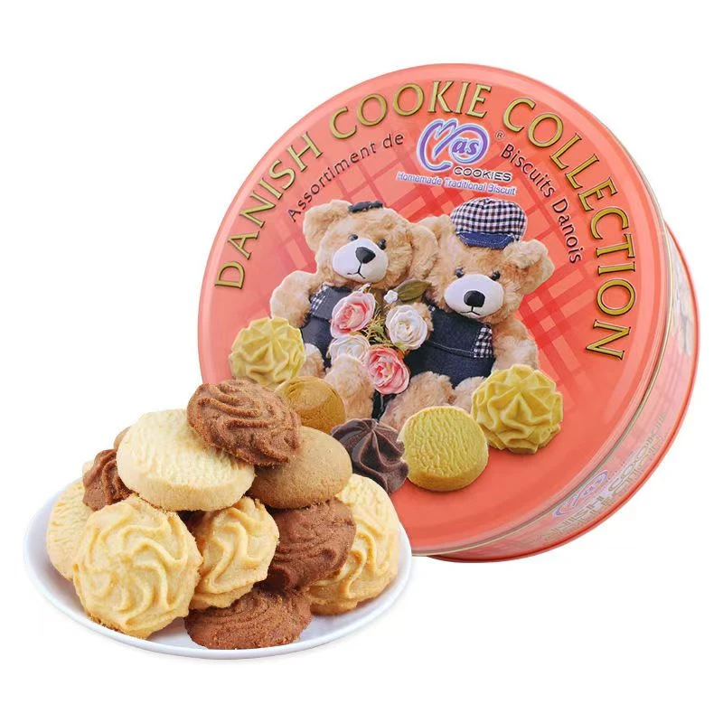 麦阿思小熊曲奇饼干300g（红罐）