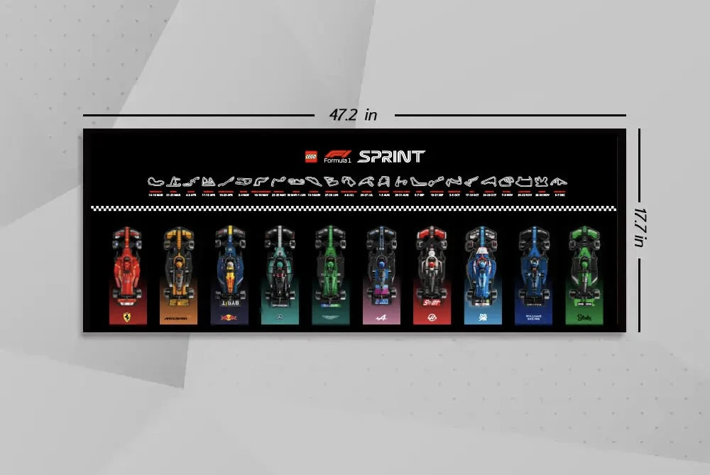 定制版相框plus适用于speed F1系列（黑色赛道）