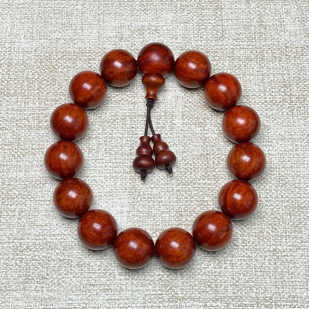 天然印度小紫檀爆星小叶紫檀手串男女文玩手串油性小叶紫檀手串