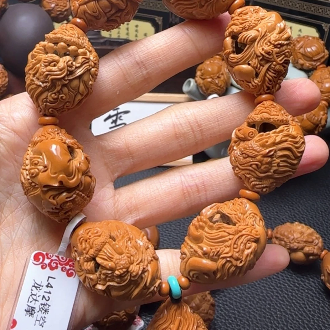 【闪购商品】橄榄核手串龙达摩