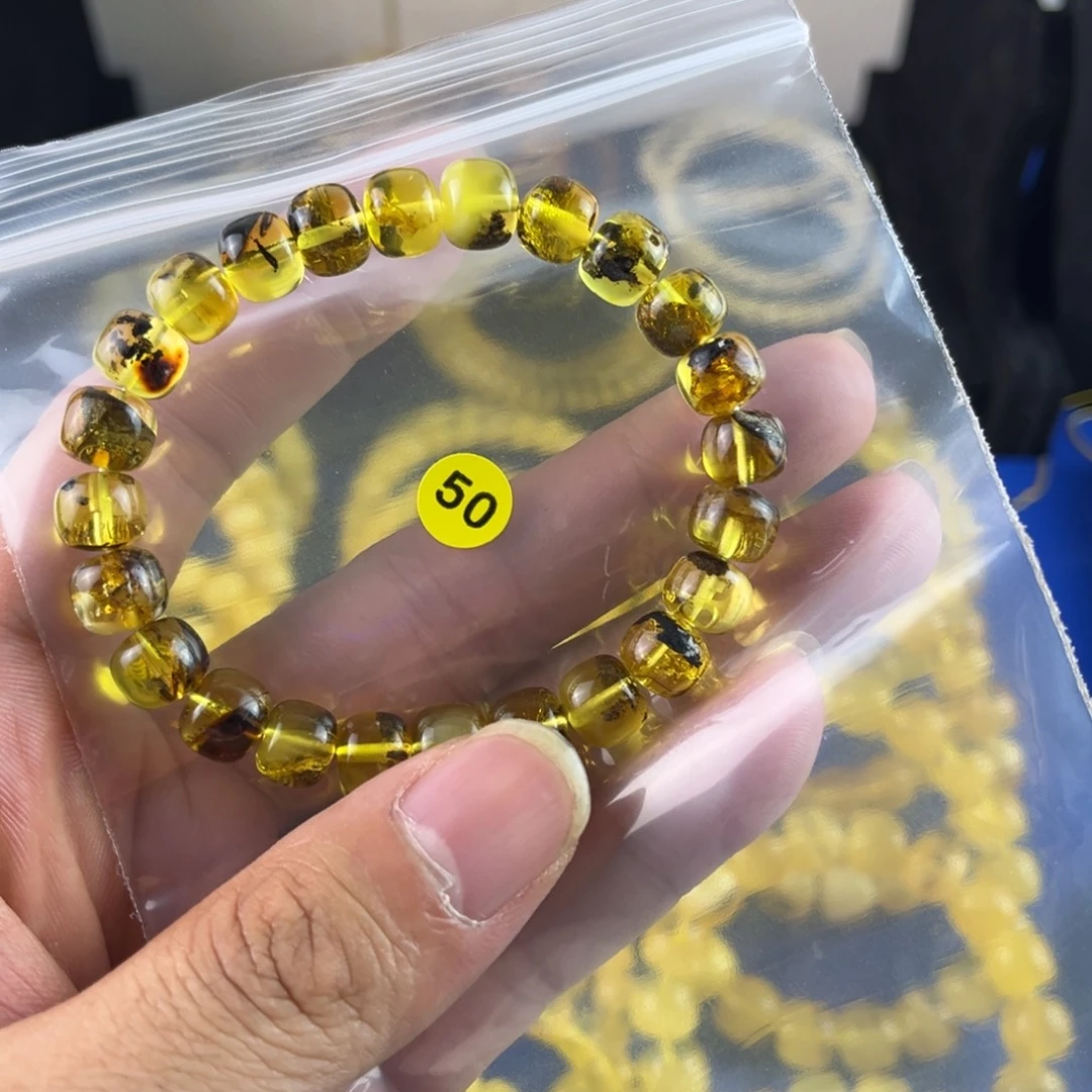 琥珀未镶嵌珠宝奇石