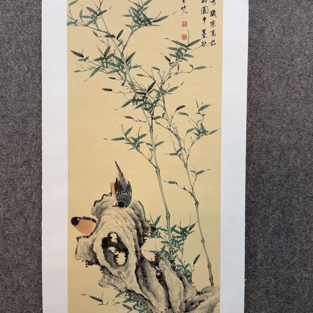 国画张小伟老师手绘作品