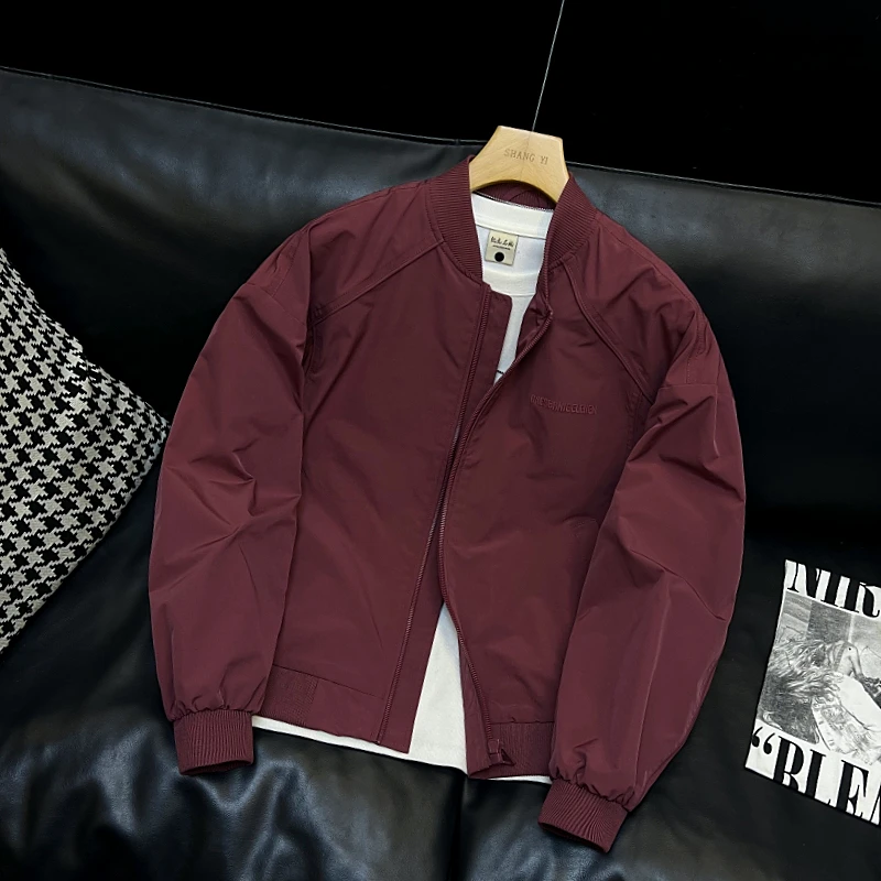 棒球服立领夹克衫男士外套春秋季2025年新款潮牌休闲痞帅男装褂子