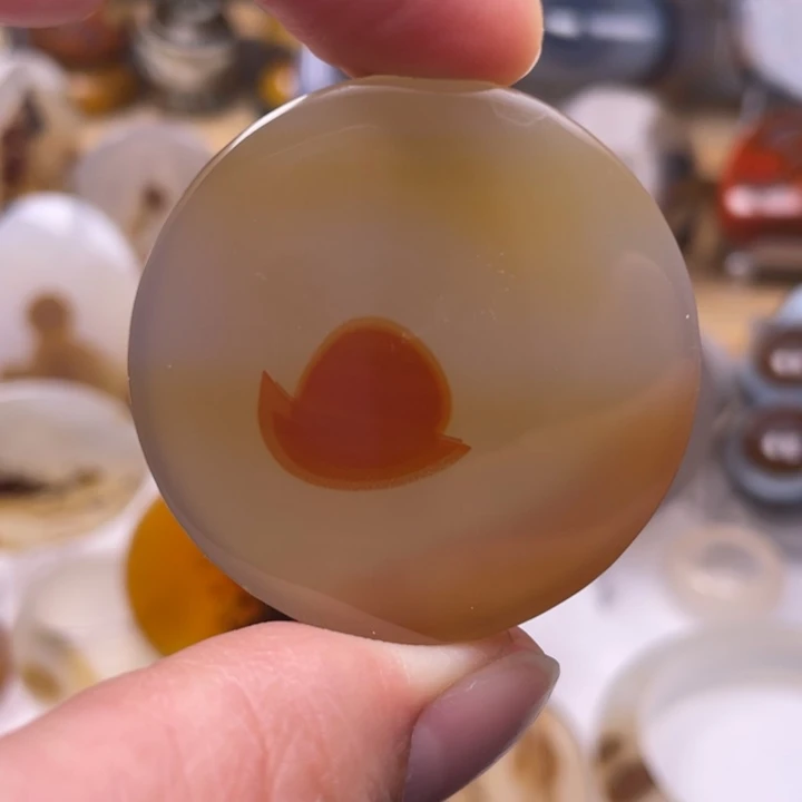 玛瑙/玉髓未镶嵌吊坠(不含链)