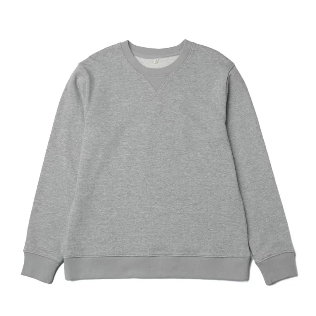 【圆领双雨露卫衣】汉麻秋冬男女加厚高克重毛圈圆领卫衣