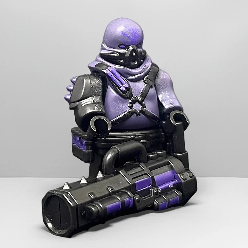 地铁逃生boss强袭领主人仔和平精英七级套弗拉迪拼装玩具积木