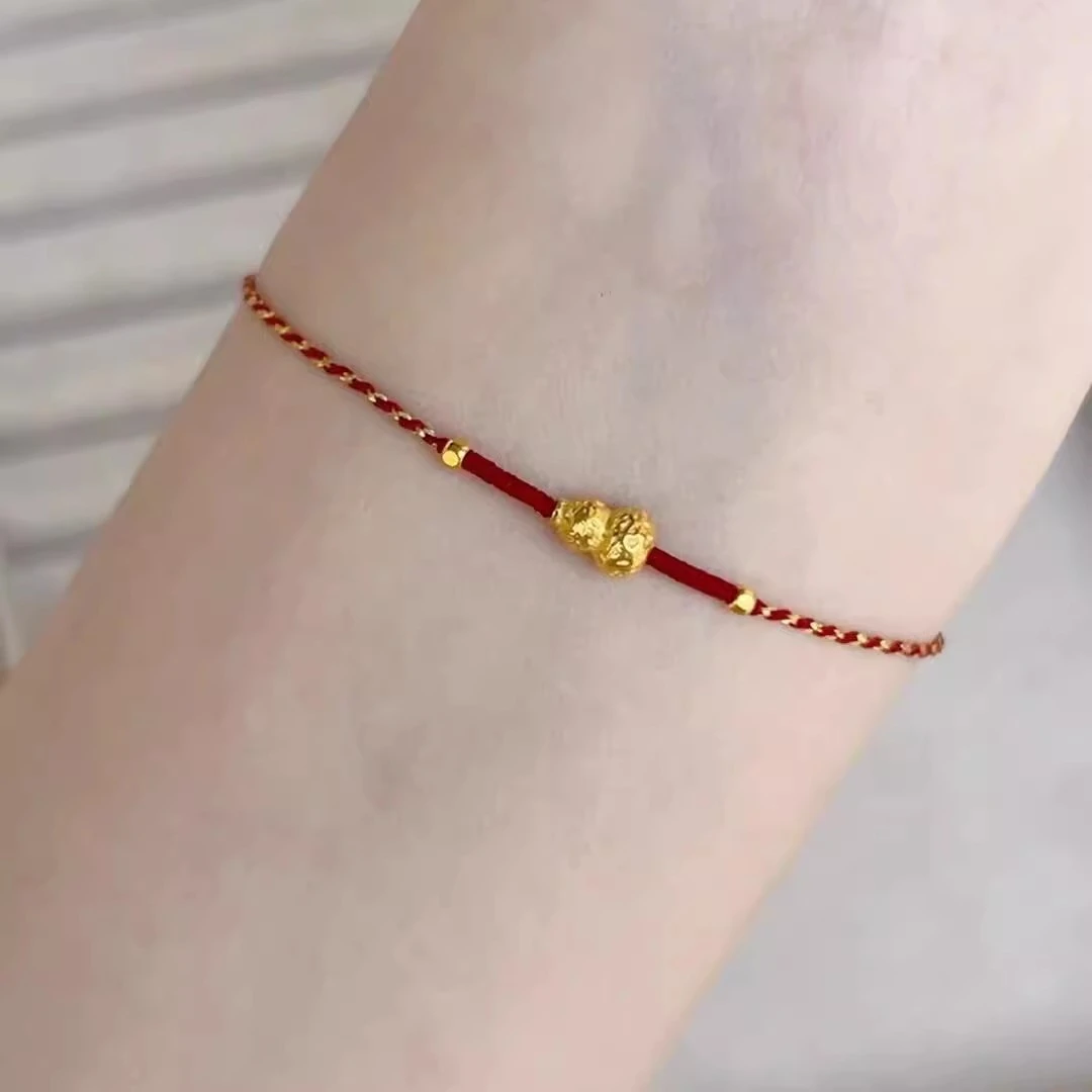 手链福禄寿葫芦编绳红绳平安高级感显白手饰绳编百搭编时尚