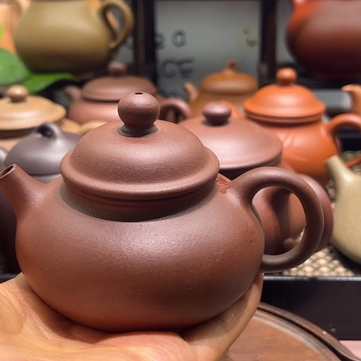 茶壶紫砂台西底槽清容天150cc