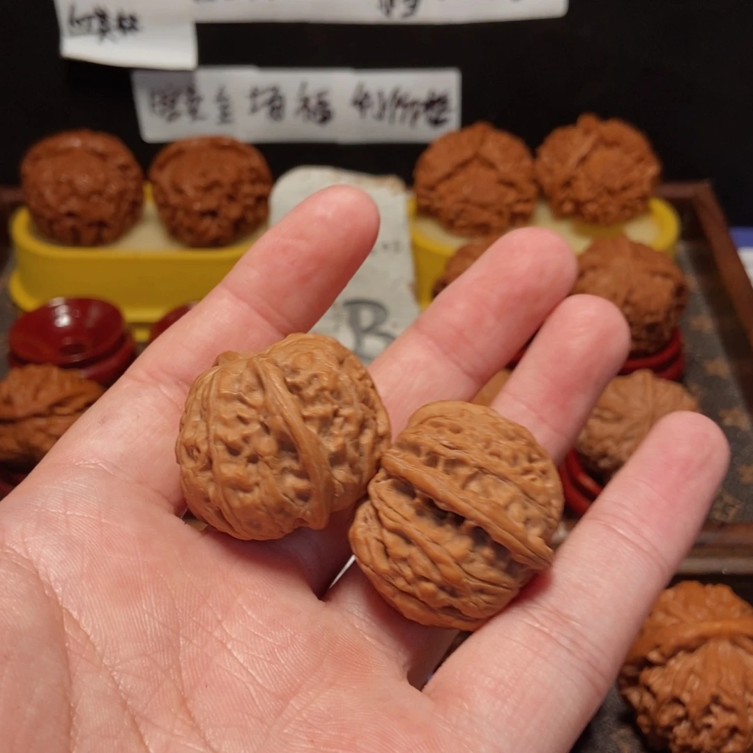 吊坠文玩核桃欧*雨花石845