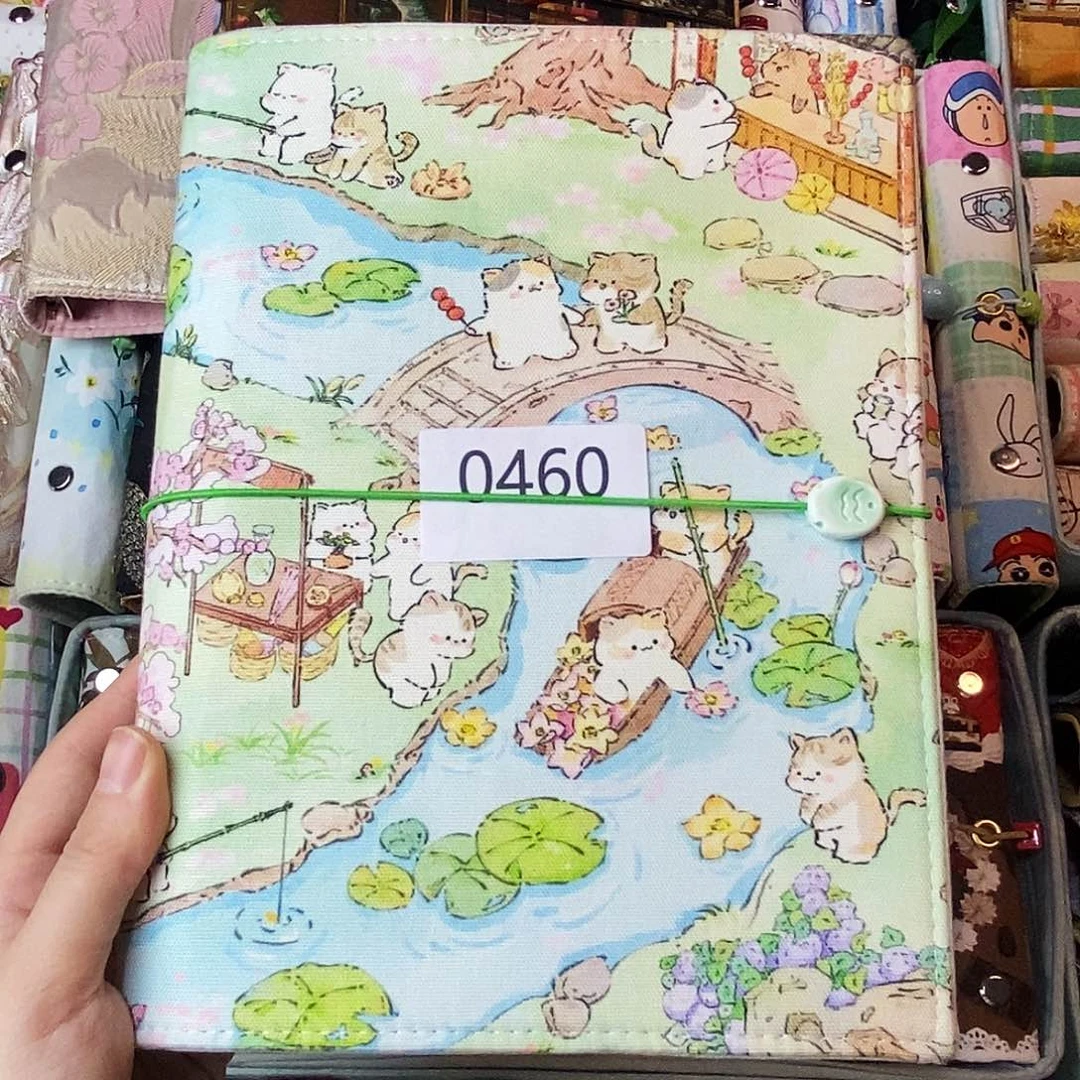 织绣A5活页不加纸0460