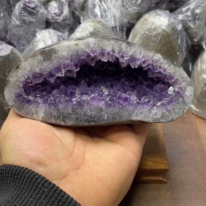 摆件紫晶未镶嵌紫晶