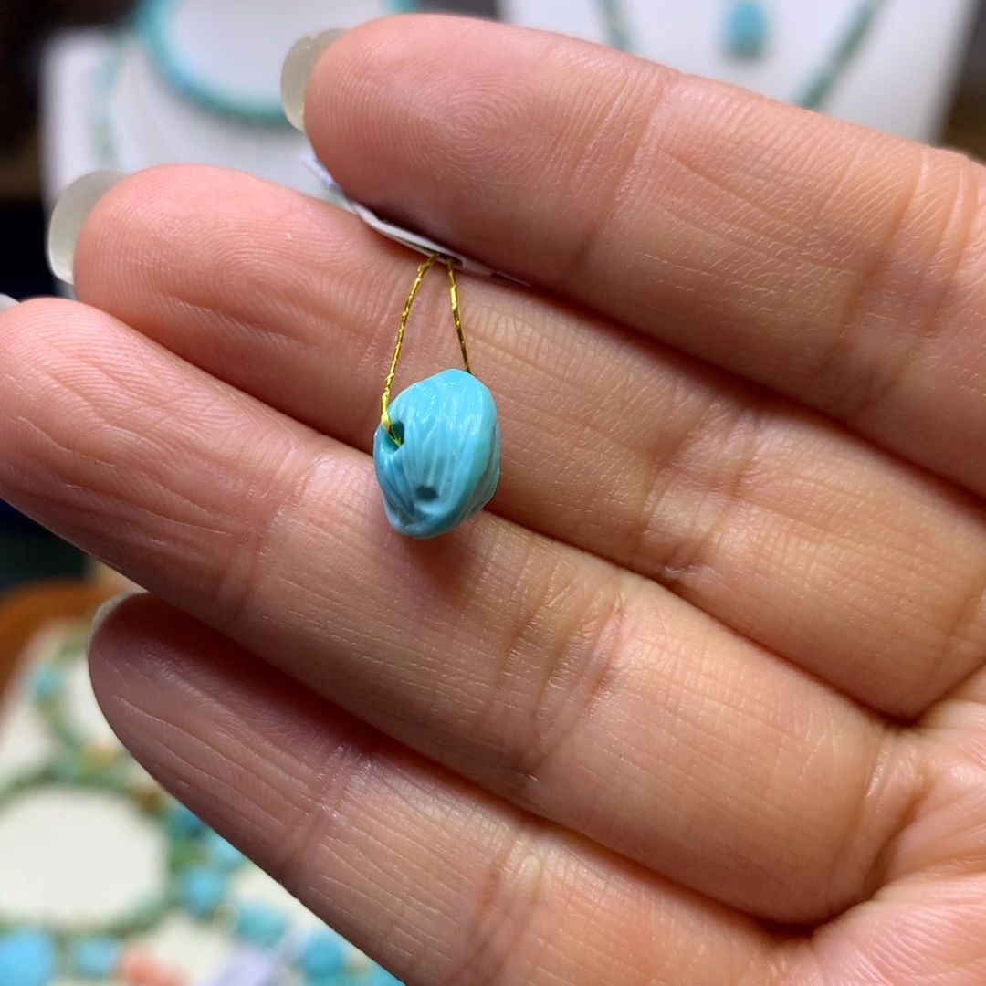 绿松石未镶嵌配饰