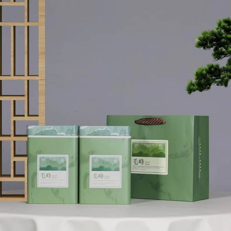 M1黄山毛峰2025年新茶安徽原产地明前春茶高山毛尖白茶茶叶普洱茶