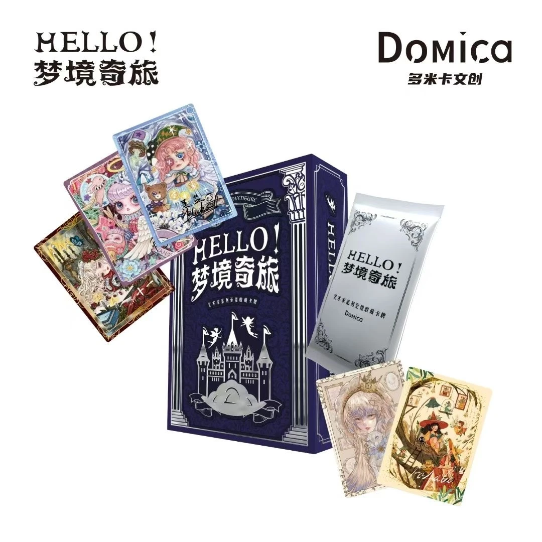 【玩法】多米卡Domica《Hello！梦境奇旅》收藏卡牌 正版授权典藏