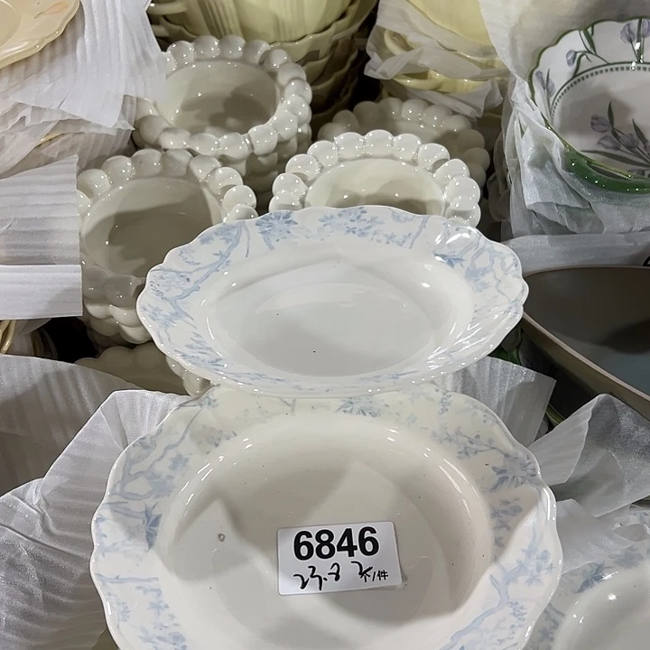 瓷外贸陶瓷微瑕6846