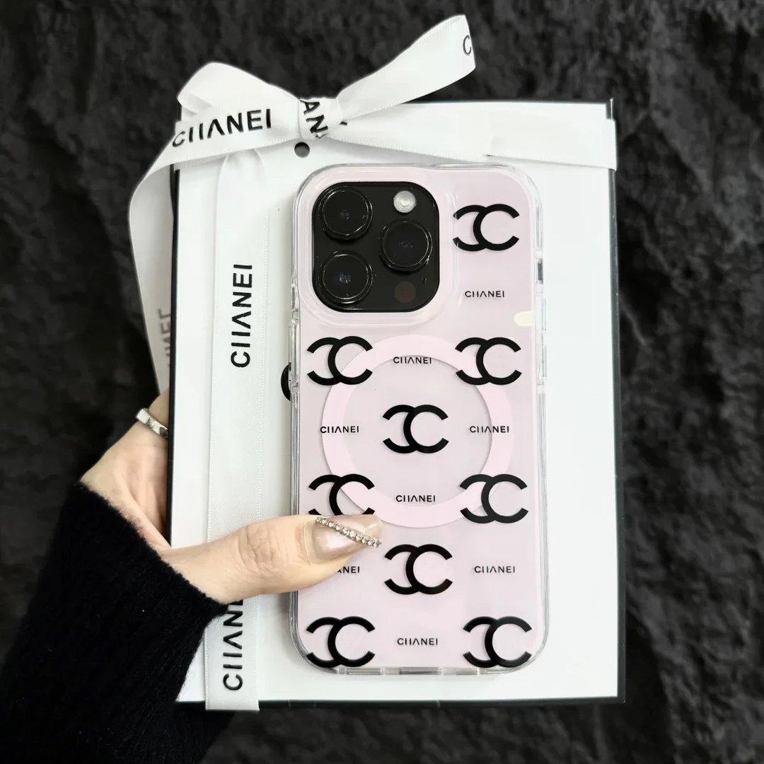 新款高颜值磁吸适用苹果16promax手机壳iphone15奢华潮牌14网红13