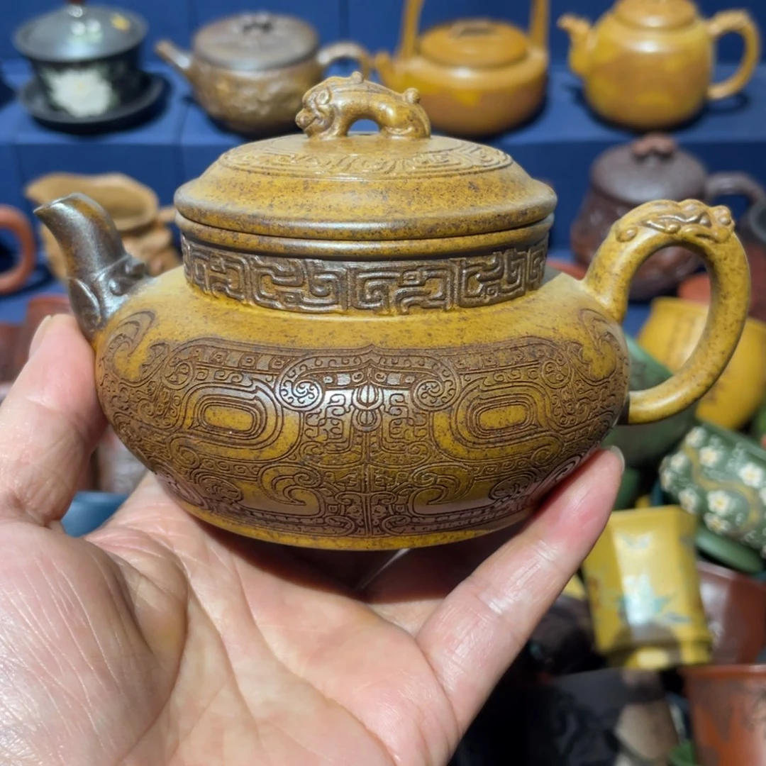 原矿紫砂手工主人杯